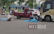 重庆两老人送娃上学在校门口被撞身亡，肇事司机已被控制