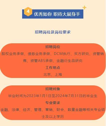 春招 | 中银证券2024年春季校园招聘正式启航！