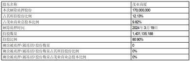 证券代码：600828 证券简称：茂业商业 公告编号：临2024-015号